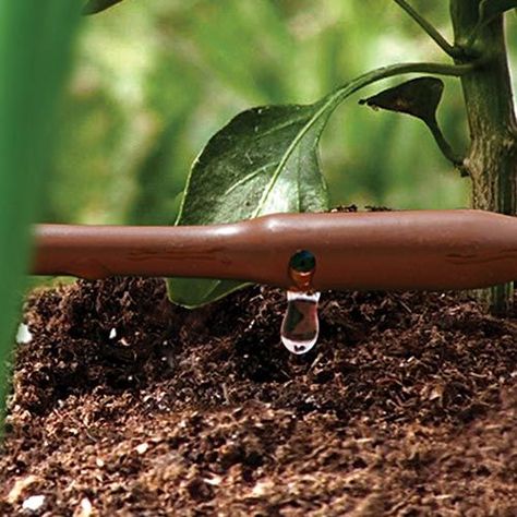 Vegetable Garden Drip Irrigation Kit with Timer Garden Drip Irrigation, Drip Irrigation Diy, Ways To Save Water, Windmill Water, Water From Air, Drip Irrigation Kit, Water Drip, Drip Irrigation System, Clean Drinking Water