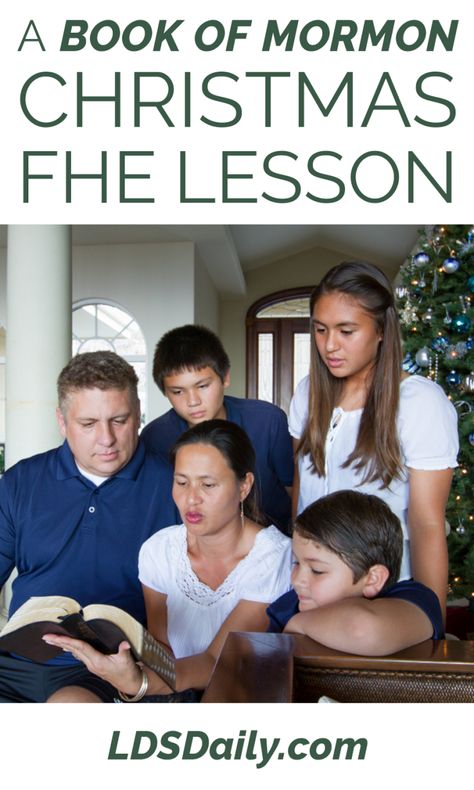 A Book of Mormon Christmas - Christmas FHE Lesson | LDS Daily Lds Christmas Lesson, Christmas Primary, Lds Christmas, The Birth Of Jesus Christ, City Of David, Book Of Mormon Stories, Luke 2 11, Christmas Lesson, Fhe Lessons