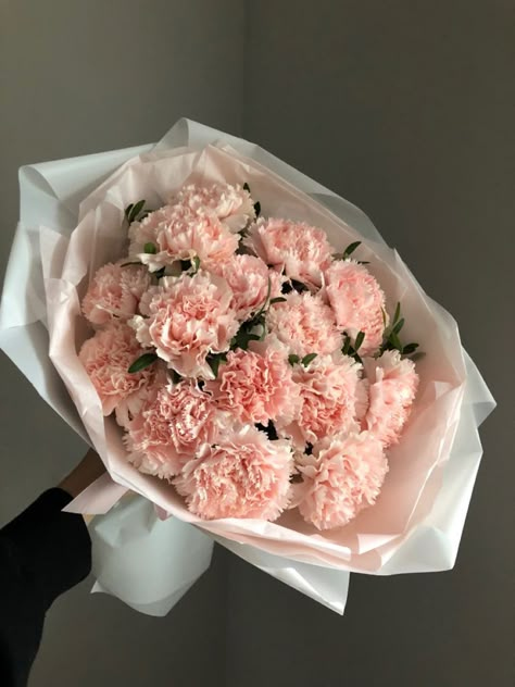 Carnation Bouquet, Boquette Flowers, Pink Carnations, Carnation Flower, Flowers Bouquet Gift, Nothing But Flowers, Flower Therapy, Beautiful Bouquet Of Flowers, Luxury Flowers