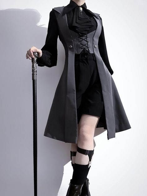 Size 			S 			M 			L 			XL 			M (Male) 		 		 			Shoulders 			35 			36 			37 			37 			38 		 		 			Bust 			84 			88 			92 			96 			98 		 		 			Waist 			68 			72 			76 			80 			81 		 		 			Full Length 			90 			92.5 			95 			96 			98 Male Shoulders, Battle Outfits Women, Princess Chronicles, Dark Medieval, Blazer Collar, Long Waistcoat, Black Waistcoat, Future Clothes, Expensive Clothes