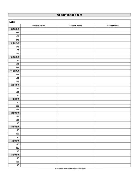 Patient Appointment Sign In Sheet - How to create a Patient Appointment Sign In Sheet? Download this Patient Appointment Sign In Sheet template now! Medical Charting, Nurse Notes, Business Agenda, Assistant Nurse, Sign In Sheet Template, Visiting Teaching Handouts, Salon Pictures, Business Calendar, Medical Leave