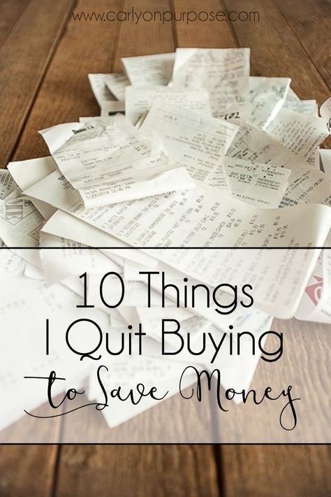 10 Things I Quit Buying to Save Money! #budgeting Budget Saving, Savings Plan, Frugal Tips, Frugal Living Tips, Budgeting Finances, Budgeting Money, I Quit, Financial Tips, Money Matters