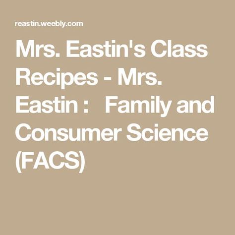 Family Consumer Science Classroom, Family And Consumer Science Classroom, Culinary Classroom, Food Lessons, Middle School Health, Facs Classroom, Kitchen Videos, Family Consumer Science, Cooking Spices