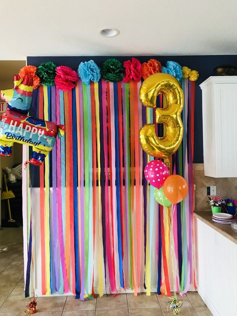 Fiesta Theme 3rd Birthday Party, Threeesta Birthday Party Boy, Fiesta Birthday Food, 3rd Birthday Fiesta Theme, Taco One Year Old Party, Adios Dos Party, Threesta Birthday Party Decorations, Two Year Old Taco Birthday Party, Fiesta Four Ever Birthday