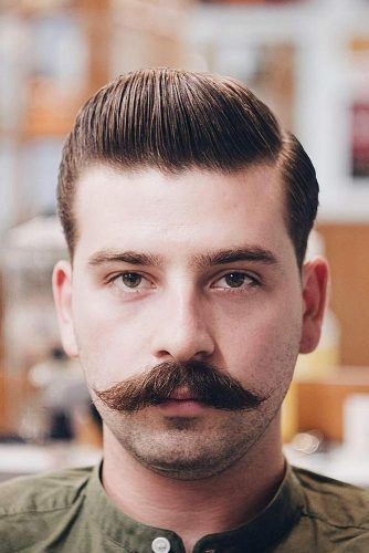 Different Mustache Styles That Suit All Tastes And Face Shapes ★ Mens Moustache Style, Handlebar Mustache Style, Walrus Mustache, Hipster Mustache, Mustache And Goatee, Moustache Style, Growing A Mustache, Cool Mustaches, Beard And Mustache Styles