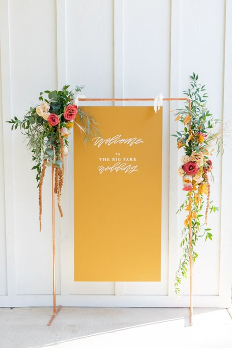 Wimberly Texas, Mustard Yellow Wedding, Camp Themed Wedding, Childhood Sweethearts, Yellow Wedding Inspiration, Adventure Summer, Fake Wedding, Wedding Post, Yellow Theme