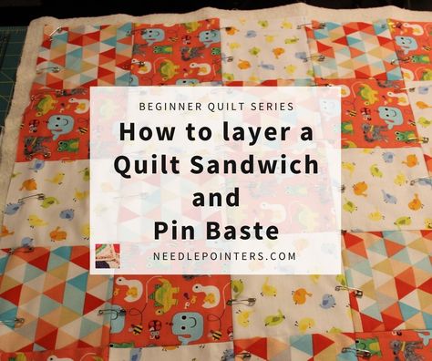 This video in our learn to quilt series shows how to layer and pin baste the quilt. This prepares the quilt for machine quilting the layers together. How To Finish A Quilt Top, How To Put Backing On A Quilt, How To Put Quilt Layers Together, How To Put A Quilt Together, Modern Quilt Ideas, Beginners Quilting, Learn To Quilt, Basting A Quilt, Machine Quilting Tutorial