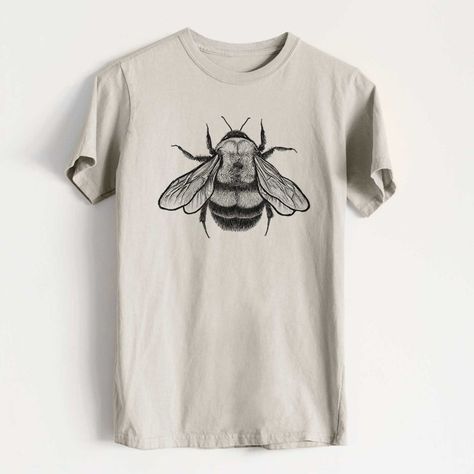 Bee Clothing, Carpenter Bee, Clothing Gifts, Save The Bees, Long Torso, Great T Shirts, The Environment, Bumble Bee, Combed Cotton