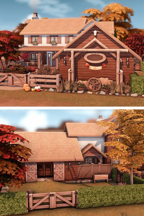 Created for: The Sims 4

Residential Lot.
30 x 30 lot in Chestnut Ridge
4 Bedrooms
3 Bathrooms
$55,045

No Custom Content is required for this home.

Download @ https://www.thesimsresource.com/downloads/1721637 Sims 4 Country House, Sims 4 Residential, Sims House Inspiration, Floor Plans Ranch, Sims 4 Builds, Sims Building, Sims House, The Sims Resource, Sims Resource