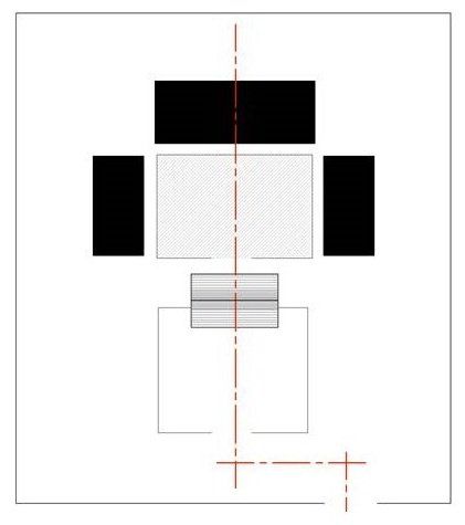 Know the Importance of the Axis in Architecture! Architecture Design Presentation, Interior Design Career, Layout Architecture, Principles Of Design, Design Career, Design Presentation, Composition Design, Courtyard House, Building Facade