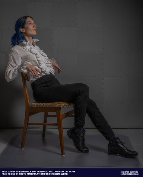 Regal Reference Poses, Polite Poses Reference, Stock Photo Pose Reference, Leaning In Chair Pose Reference, Prince Reference Pose, Leaning In Chair Pose, Sitting With Feet On Table Reference, Live Poses Reference, Villain Sitting Pose