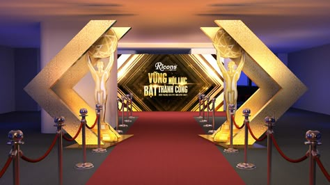 RICON YEP 2017 on Behance Award Event Design, Entry Arch Design, Arc Entrance, Event Entrance Design, Event Entrance Arch Design, Event Entrance Arch, Event Entry, Entrance Arch, Event Booth Design