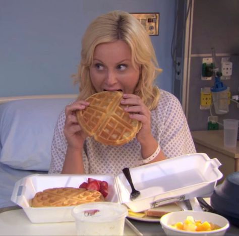 National Waffle Day, Waffle Day, Waffle Bar, Parks And Rec, Leslie Knope, Gluten Intolerance, Parks N Rec, Waffle Recipes, Parks And Recreation