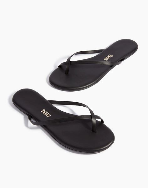 TKEES® Riley Leather Sandals Black Flip Flops, Women's Footwear, Boot Shop, Flip Flop, Flip Flop Sandals, Black Sandals, Cowhide Leather, Leather Sandals, Mens Flip Flop