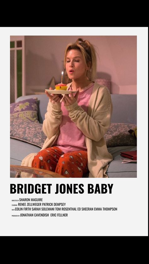 Elite Movie, Minimalistic Polaroid Poster, Jim Broadbent, Gemma Jones, Sally Phillips, Alternative Posters, Bridget Jones Baby, Best Teen Movies, Romcom Movies