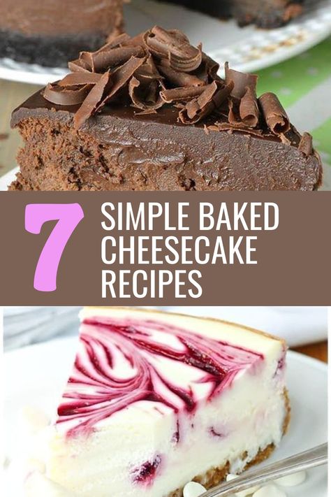 Discover a collection of easy cheesecake recipes that are perfect for any occasion! Whether you're looking for baked or no-bake options, we've got you covered. From classic cheesecake recipes to fun and delicious mini versions, there's something here for every dessert lover. These easy homemade cheesecake recipes are sure to impress your friends and family. Try out a new recipe today and treat yourself to a slice of creamy goodness! Cheesecake Recipes Easy Without Springform Pan, Cheesecake Recipes With Premade Crust, 4in Cheesecake Recipes, 6” Cheesecake Recipes, 6” Cheesecake Recipe, 9x13 Cheesecake Recipes, Easy Baked Cheesecake Recipes, Mini No Bake Cheesecake Recipes, Cheesecake Recipes Baked