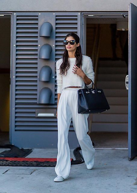 total_looks_blanco10a Fairytale Photoshoot, Celebrity Fashion Trends, Fashion Week 2016, Sara Sampaio, Celebrity Street Style, Celebrity Outfits, 2016 Fashion, White Fashion, New Wardrobe