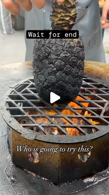 Rachel Enright on Instagram: "🍍pineapple contains bromelain which has great antiinflammatory benefits 
🍍you can add liquor, or vanilla, or chili, or coconut sugar or salt flakes. Depending on the flavor you want 
🍍grilled pineapple can be added to your next social bbq 

🍍👉🏼📽️ @catering_spice" Grill Pineapple On Grill, Gas Bbq Ideas, Grill Food Ideas, Pineapple On The Grill, Grilled Food Ideas, Bbq Ideas Grill, Barbeque Dishes, Pineapple Grill, Bbq Ideas Food