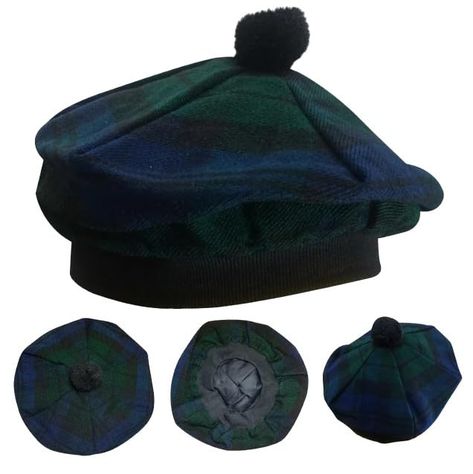 PRICES MAY VARY. Traditional Design: Classic tartan pattern and iconic pom-pom for an authentic Scottish look. Comfortable Fit: One size fits most, with an elastic band for a snug and comfortable fit. Versatile Use: Perfect for Highland games, Scottish festivals, historical reenactments, or casual wear. Embrace your Scottish heritage with our Authentic Scottish Tam-o'-Shanter Cap, a timeless piece of traditional Highland attire. Made from premium quality wool, this tam-o'-shanter cap features a classic tartan pattern and a distinctive pom-pom on top. Whether you're dressing for a Highland gathering, a Scottish festival, or simply want to add a touch of Scotland to your wardrobe, this cap is the perfect accessory. One size fits most, designed for a comfortable and versatile fit. Scottish Hat, Scottish Festival, Tam O' Shanter, Highland Games, Historical Reenactment, Scottish Heritage, Tartan Pattern, Traditional Design, Timeless Pieces