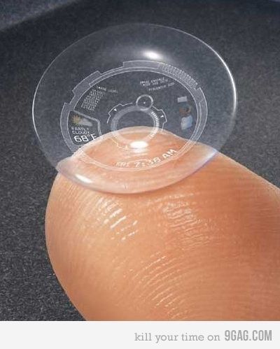 Smart Contact Lenses, Future Gadgets, New Technology Gadgets, High Tech Gadgets, Future Tech, Cool Tech, Cool Technology, Futuristic Technology, Future Technology