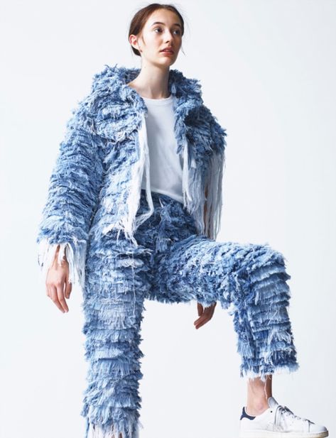 Faustine Steinmetz, Look Jean, Denim Inspiration, Denim Projects, Denim Ideas, Recycled Fashion, Creation Couture, Upcycled Denim, Fashion Board