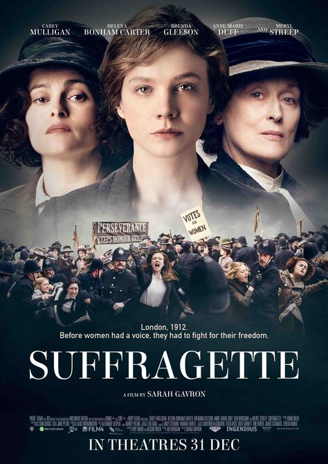 Suffragette Movie, Anne Marie Duff, Period Drama Movies, Ben Whishaw, British Movies, Beau Film, Night Film, Movies Worth Watching, رعب نفسي