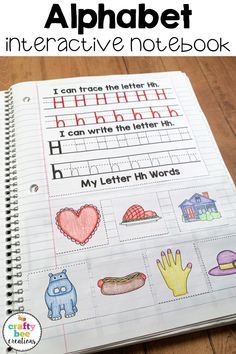 Interactive Alphabet Notebooks, Elementary Crafts, Alphabet Notebook, First Grade Crafts, Bee Notebook, Kindergarten Word Families, Alphabet Activity, Lowercase Alphabet, Community Helper