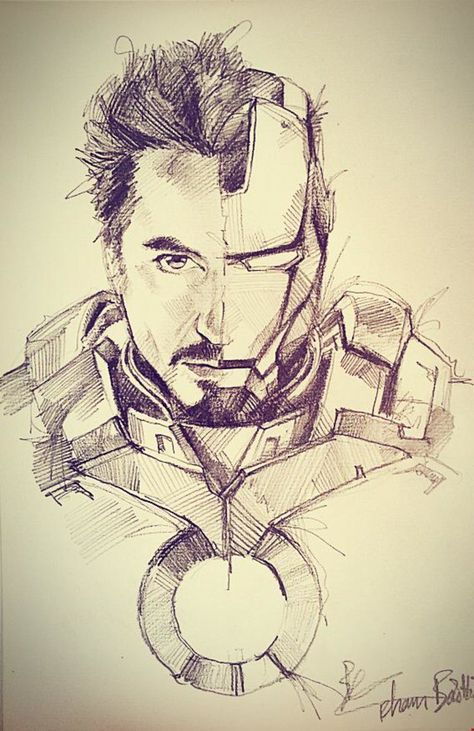 ArtStation - Avengers pencil sketch, BaoHoa Pham Marvel Drawings Pencil, Ironman Drawing, Iron Man Drawing, Easy Pencil Drawings, Marvel Art Drawings, Avengers Drawings, Avengers Art, Iron Man Art, Ironman Triathlon