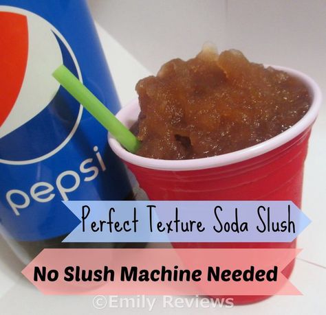 How to make perfect texture slushies from home - same consistency as 7-11 slurpees. Make your own Mountain dew slushy or any other soda flavor! Homemade Slushies, Slushy Machine, Slush Recipes, Icee Recipe, Ice Chips, Slushie Recipe, Soda Flavors, Diy Drinks, Mountain Dew