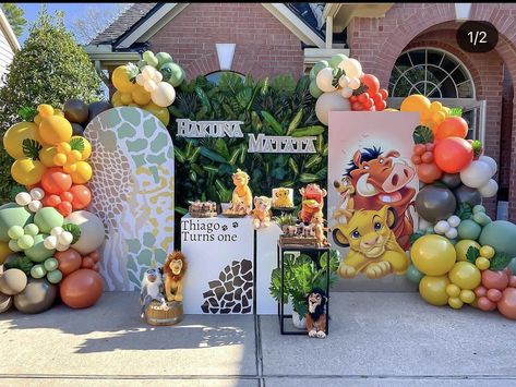 Lion King Photo, Lion King Party Decorations, Lion King Birthday Party, Lion King Birthday Party Ideas, Lion King Theme, Lion King Party, Fireman Birthday, Lion King Baby Shower, Ninjago Birthday