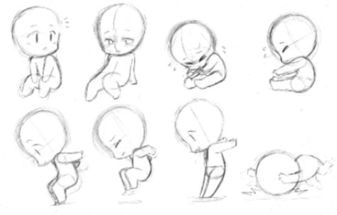 Chibi Poses, Draw Chibi, Chibi Body, Chibi Bts, Chibi Sketch, 캐릭터 드로잉, Chibi Drawings, Anime Drawings Tutorials, Drawing Stuff