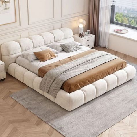 Rest in style, wake up in luxury—CasaGold beds, where dreams are crafted with elegance. #casagold #luxuryhomedecor #homeinspiration #luxurylifestyle #bedroomdecor #furnituredesign #woodworking #homedecor #livingroom #gurugram White Leather Bed Frame, White Leather Bed, Letto King Size, Bed Design Ideas, California King Size Bed, Headboard Shapes, Cama Queen Size, Leather Bed Frame, Cama King Size