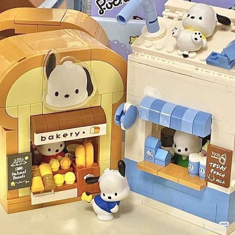 Hello Kitty Lego, Cute Lego, Hello Kitty Toys, Lego Craft, Cute Bedroom Decor, Hello Kitty Items, Baby Puppies, Cute Little Things, Cute Toys