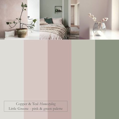 Girls Bedroom Colors, Bedroom Color Combination, Sage Green Bedroom, Bedroom Colour Palette, Dekorasi Kamar Tidur, Pink Bedrooms, Bedroom Color Schemes, Room Color, Pink Bedroom