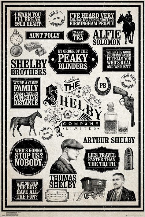 Peaky Blinders Theme, Poster Infographic, Alfie Solomons, Peaky Blinders Series, Peaky Blinders Poster, Peaky Blinders Wallpaper, Peaky Blinders Thomas, Peaky Blinders Tommy Shelby, Peaky Blinders Quotes