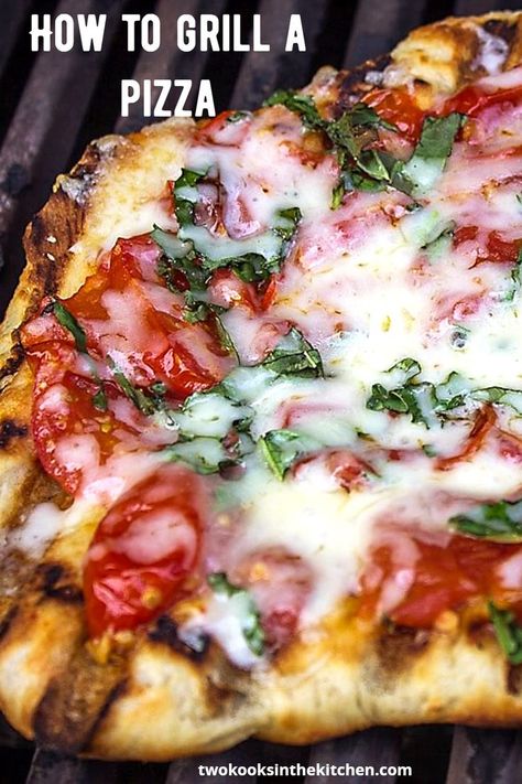 Grilled Pizzas, How To Grill Pizza, Grilled Pizza Dough, Grilled Pizza Recipes, Grill Pizza, Store Bought Pizza Dough, Bbq Pizza, Grilling Sides, Bbq Ideas