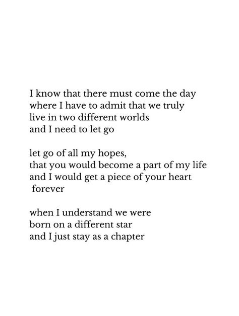 Letting You Go Quotes, Losing You Quotes, Two Different Worlds, Go Quotes, Letting Go Quotes, Let You Go, All The Feels, I Understand, I Need You