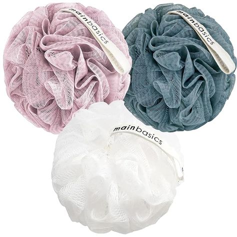 Treat yourself to a much-needed relaxing bath and gently scrub your body with our shower sponge. Enjoy a deep cleanse and exfoliation without worrying about skin irritation. Our fine mesh texture is soft and gentle, making it suitable for all skin types. Indulge in a luxurious bath time with our premium quality loofahs. Our finely woven mesh with a higher cell count gently exfoliates, leaving your skin soft and smooth. Shower Loofah, Strong Knots, Mesh Texture, Purple Shampoo And Conditioner, Dove Body Wash, Loofah Sponge, Amazon Beauty, Shower Sponge, Body Scrubber