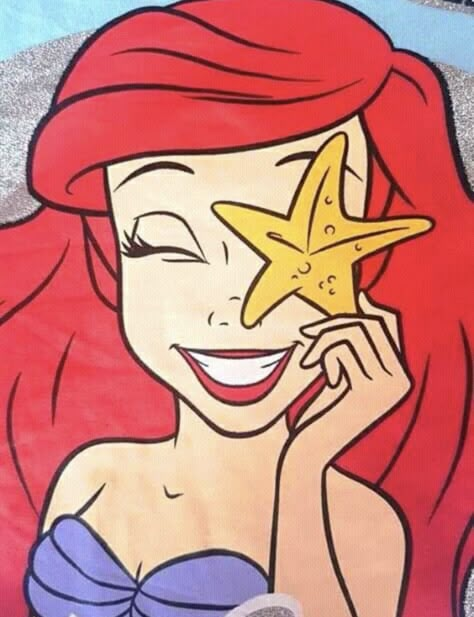 Ariel A Mermaid, Little Mermaid, The Little Mermaid, Starfish, Ariel, Mermaid, Disney