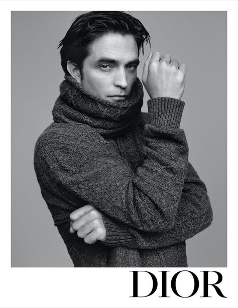 Robert Pattinson Fronts Dior Icons Fall 2024 Ad with Style Robert Pattinson Dior, Alasdair Mclellan, Autumn Knitwear, Suki Waterhouse, Edward Cullen, Most Handsome Men, Hottest Guy Ever, Bruce Wayne, Photographer Branding