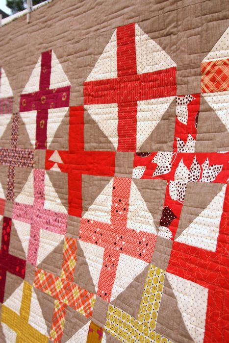 Spectrum Plus Modern Quilt | Diary of a Quilter - a quilt blog Hopscotch Quilt, Diary Of A Quilter, Modern Quilt Pattern, Amy Smart, Quilting Designs Patterns, Free Motion Quilt Designs, Picture Quilts, Fabric Combinations, Modern Quilt Patterns