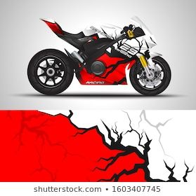 Sepeda Motor Sport, Motorcycle Wrap, Bike Stickers Design Ideas, Motorcycle Graphics, Car Vinyl Graphics, Bike Logos Design, Motor Balap, Bike Tank, Biker Photography