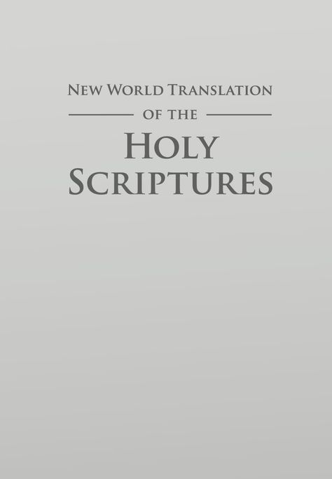 New World Translation of the Holy Scriptures — Watchtower ONLINE LIBRARY New World Translation, Jw Bible, Read The Bible, Family Worship, Audio Bible, Free Bible, The New World, Bible Knowledge, Jehovah's Witnesses