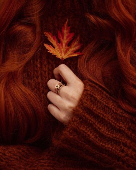 Foliage Hair, Beautiful Picture, Fall Foliage, The Fall, Red Hair, Orange, Red, Hair, Instagram