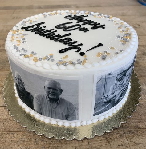 Birthday Cake For Grandfather, Grandpa Birthday Cake Ideas, Grandpa Birthday Cake, 90th Birthday Party Decorations, Birthday Cake Alternatives, Cake Alternatives, Birthday Cake For Husband, 80 Birthday Cake, Cake For Husband