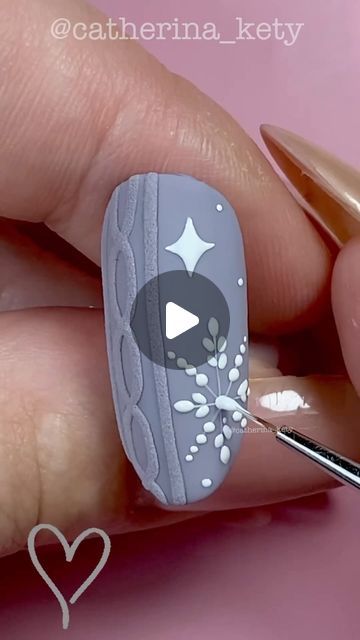 Winter Design, Nail Tutorials, Winter Nails, Christmas Nails, Cold Weather, Manicure, Nail Art, Nails, Design