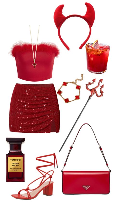 Easy DIY Halloween costume 2024 sexy devil wears Prada women’s costume idea inspo outfit Devil Wears Prada Costume, Enby Outfits, Easy Halloween Costumes For Women, Devil Halloween, Clever Halloween Costumes, Devil Costume, Prada Women, Holloween Costume, Diy Halloween Costumes Easy