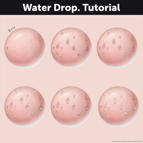 How To Draw Wet Skin, How To Draw Water Drops, Skin Drawing, Anime Tutorial, Water Drawing, Fire Water, Character References, Art Idea, Digital Painting Tutorials