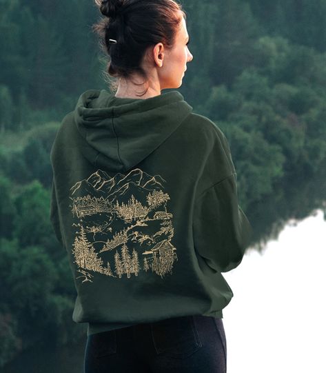 Awful Fashion, Forestcore Aesthetic, Nature Hoodie, Hoodies Aesthetic, Clothing Y2k, Hoodie Aesthetic, Hiking Nature, Aesthetic Hoodie, Summer Shopping