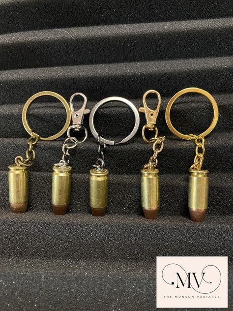 Real 9mm Ammo Keychains | Etsy Bullet Keychain, 9mm Bullet, May 20, Remote Work, Keychains, Jewelry Box, Personalized Items, France, Crochet